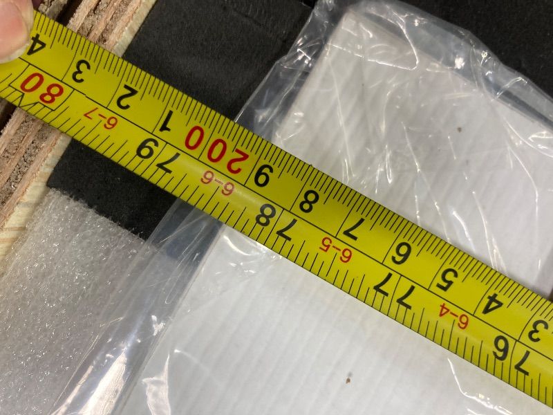 Photo 1 of ***MEASUREMENTS ARE IN PICS*PLZ NOTE, THERE ARE 2 PANELS***BOX SAYS "DAMAGED" BUT I CAN NOT SEE IT***SMARTSTANDARD Paintable Bifold Door, 3-Panels Closet Doors with Hardward Kits, White Primed Surface Ready for Painting, , Elegant Molded Design, Easy Inst