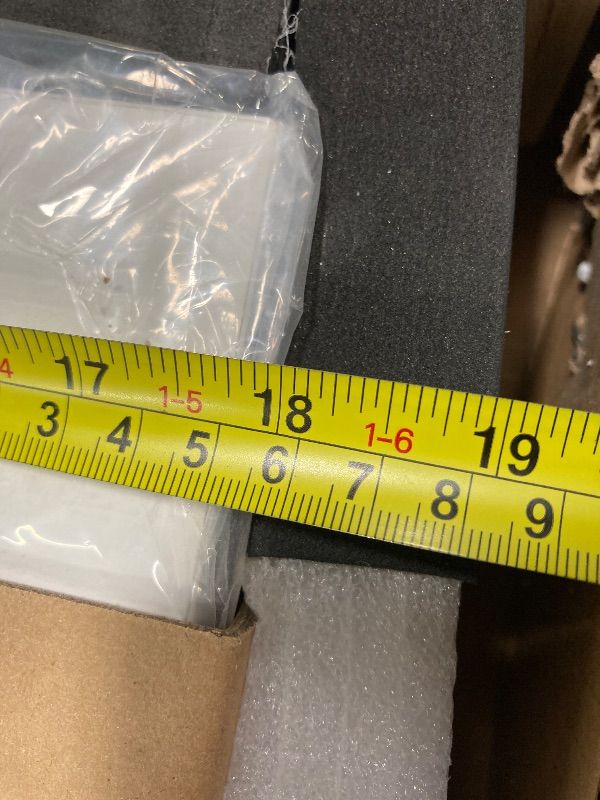 Photo 1 of ***MEASUREMENTS ARE IN PICS*PLZ NOTE, THERE ARE 2 PANELS***BOX SAYS "DAMAGED" BUT I CAN NOT SEE IT***SMARTSTANDARD Paintable Bifold Door, 3-Panels Closet Doors with Hardward Kits, White Primed Surface Ready for Painting, , Elegant Molded Design, Easy Inst