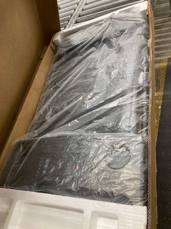 Photo 1 of **HAS ERROR CODE**Aiteid Treadmill with Incline,3.0HP Small Treadmills for Home,Portable Electric Treadmill with Handles,Lightweight Walking Pad,Compact Running Treadmills,Walking Pad with Handle,300LBS Capacity(Black)