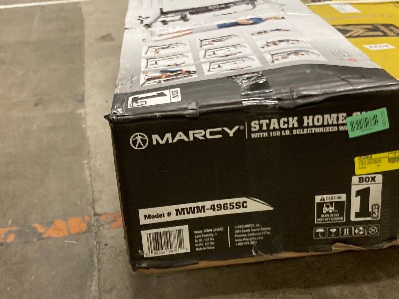 Photo 1 of ***missing boxes 2 and 3**Marcy 150 Lb. Stack Weight Home Gym MWM-4965SC Full Tricep Lat Butterfly Curl Gym
