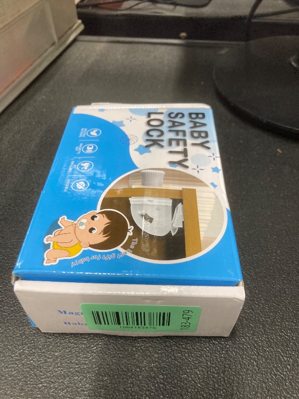 Photo 1 of 10 Pack Magnetic Cabinet Locks for Child Safety, Drawer Locks Baby Proofing, Magnetic Door Safety Locks for Cabinets and Drawers, Easy Installation No Tools Required (10 Pack and 2 Keys)