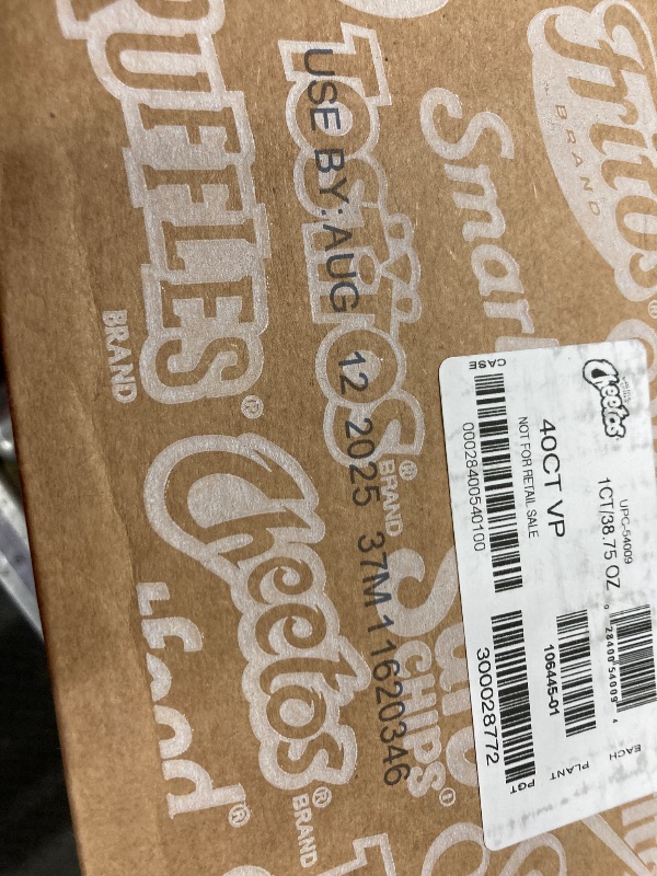 Photo 1 of ***Expire****
***BB AUG 12/2025****
Cheetos Cheese Flavored Snacks, Variety Pack, (Pack of 40)