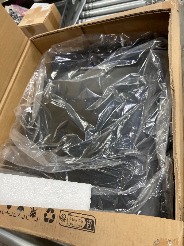 Photo 1 of ***DAMAGE LID HINGE -SELLING AS IS ***Dual Trash Can for Recycling and Trash, 2 x 15 L (30 L) Kitchen Trash Can with Lid and Foot Pedal, Double Compartment Garbage Can, Trash Can with Recycling Bin