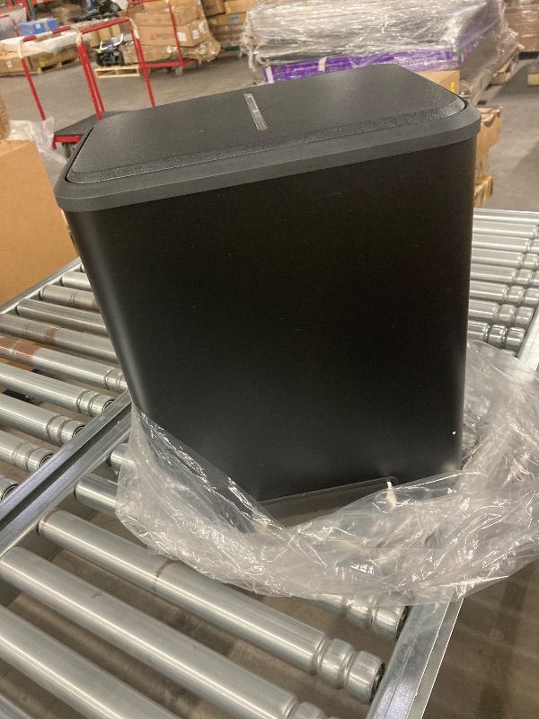 Photo 1 of ***DAMAGE LID HINGE -SELLING AS IS ***Dual Trash Can for Recycling and Trash, 2 x 15 L (30 L) Kitchen Trash Can with Lid and Foot Pedal, Double Compartment Garbage Can, Trash Can with Recycling Bin