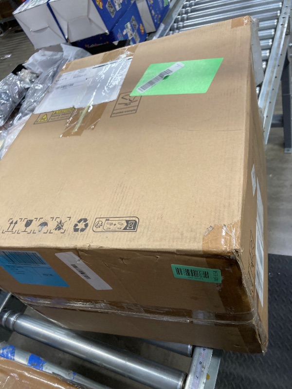 Photo 1 of ***DAMAGE LID HINGE -SELLING AS IS ***Dual Trash Can for Recycling and Trash, 2 x 15 L (30 L) Kitchen Trash Can with Lid and Foot Pedal, Double Compartment Garbage Can, Trash Can with Recycling Bin