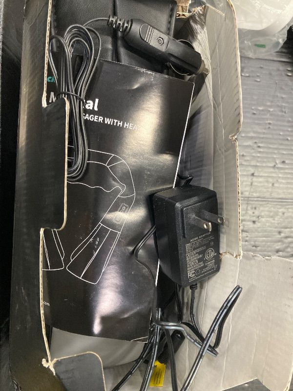 Photo 1 of ***HEAT FUNCTION DOES NOT WORK***Nekteck Shiatsu Neck Massager for Pain Relief Deep Tissue with Heat, 3D Kneading Massage Pillow Back Shoulder Massagerfor Body Muscle, Plug-in Use for Home Office Car, Gifts for Mom Dad Him Her***HEAT FUNCTION DOES NOT WOR