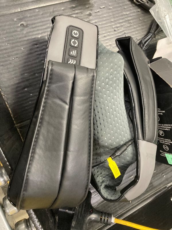 Photo 1 of ***HEAT FUNCTION DOES NOT WORK***Nekteck Shiatsu Neck Massager for Pain Relief Deep Tissue with Heat, 3D Kneading Massage Pillow Back Shoulder Massagerfor Body Muscle, Plug-in Use for Home Office Car, Gifts for Mom Dad Him Her***HEAT FUNCTION DOES NOT WOR