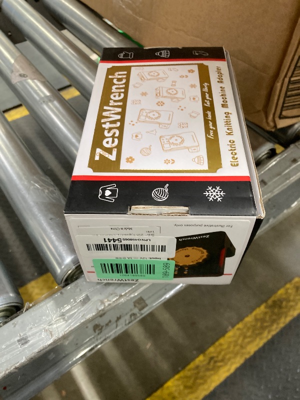 Photo 1 of [2025 Upgraded] zestwrench Electric Knitting Machine Adapter for Addi Knitting Machine 46, LCD Panel & Row Counter, Flat/Circular Dual Mode, Variable Speed Motor Accessories for Most Yarns