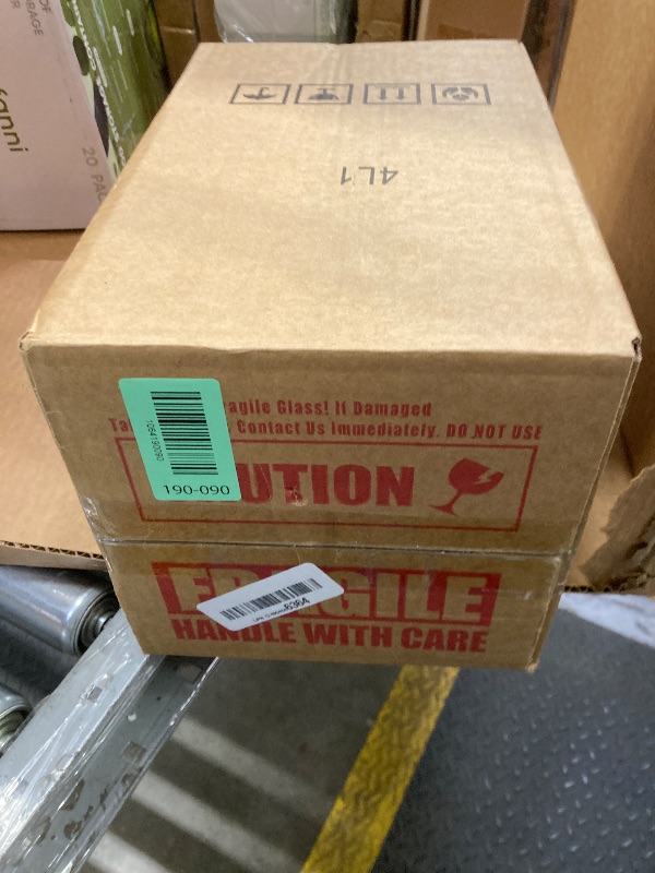 Photo 1 of 1 Gallon Glass Beverage Dispenser with Lid, Stainless Steel Spigot, Glass Drink Dispensers for Parties, Lemonade Dispenser With Ice Cylinder for Weddings, Party,Sun Tea Jar, Water Juice Dispensers