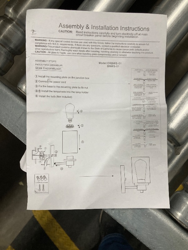 Photo 1 of ***GLASS SHADES NOT INCLUDED*** Eietonte 2 Pack Bath Vanity Light Fixtures 1-light, Indoor Black Wall Light , Farmhouse Bathroom Wall Scone, Vintage E26 Bese Wall mount Lighting for Porch Bedroom Entryway Stairs