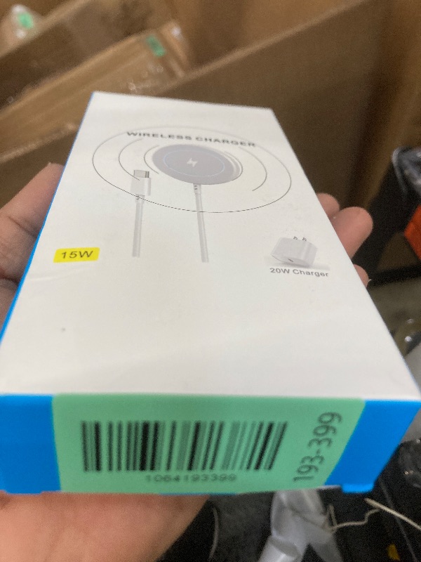 Photo 1 of 10FT Magnetic Wireless Charger,15W Fast Apple Mag-Safe Charger for iPhone 17/16/15 PD with USBC Apple Fast Charging Block 10Foot Quick Charge for iPhone 17/17 Air/17 16 15 Pro/Pro Max/14/13/12/AirPods