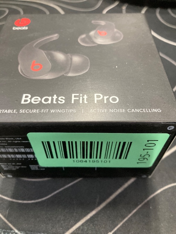 Photo 1 of +CLOSED BY FACTORY++Beats Fit Pro (1st Gen) - True Wireless Noise Cancelling Earbuds - Active Noise Cancelling - Sweat Resistant Earphones, Compatible with Apple & Android, Class 1 Bluetooth®- Beats Black