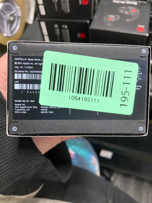 Photo 1 of +CLOSED BY FACTORY++Beats Fit Pro (1st Gen) - True Wireless Noise Cancelling Earbuds - Active Noise Cancelling - Sweat Resistant Earphones, Compatible with Apple & Android, Class 1 Bluetooth®- Beats Black