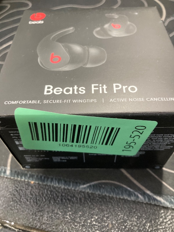Photo 1 of ++CLOSED BY FACTORY++Beats Fit Pro (1st Gen) - True Wireless Noise Cancelling Earbuds - Active Noise Cancelling - Sweat Resistant Earphones, Compatible with Apple & Android, Class 1 Bluetooth®- Beats Black