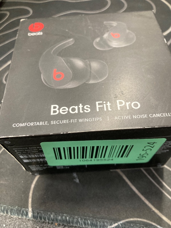 Photo 1 of ++CLOSED BY FACTORY++Beats Fit Pro (1st Gen) - True Wireless Noise Cancelling Earbuds - Active Noise Cancelling - Sweat Resistant Earphones, Compatible with Apple & Android, Class 1 Bluetooth®- Beats Black