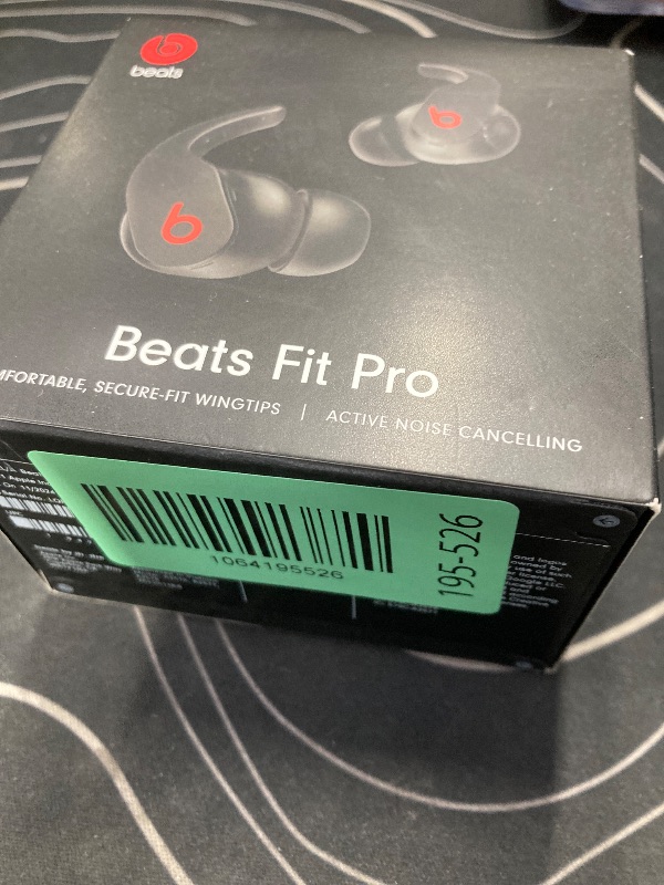 Photo 1 of ++CLOSED BY FACTORY++Beats Fit Pro (1st Gen) - True Wireless Noise Cancelling Earbuds - Active Noise Cancelling - Sweat Resistant Earphones, Compatible with Apple & Android, Class 1 Bluetooth®- Beats Black