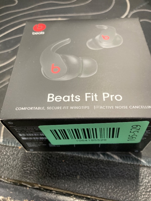 Photo 1 of ++CLOSED BY FACTORY++Beats Fit Pro (1st Gen) - True Wireless Noise Cancelling Earbuds - Active Noise Cancelling - Sweat Resistant Earphones, Compatible with Apple & Android, Class 1 Bluetooth®- Beats Black