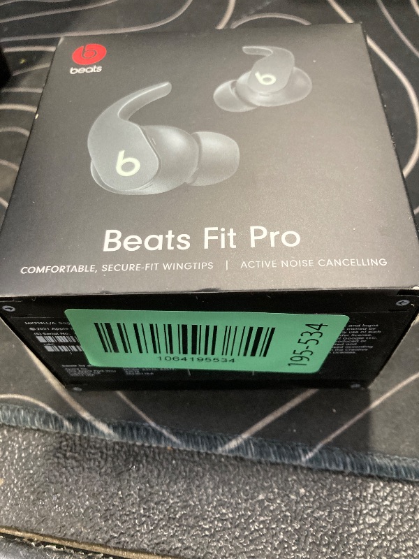 Photo 1 of ++CLOSED BY FACTORY++Beats Fit Pro (1st Gen) - True Wireless Noise Cancelling Earbuds - Active Noise Cancelling - Sweat Resistant Earphones, Compatible with Apple & Android, Class 1 Bluetooth® - Sage Gray