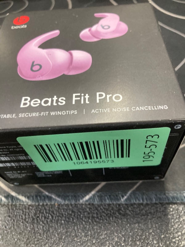 Photo 1 of ++CLOSED BY FACTORY++Beats Fit Pro (1st Gen) - True Wireless Noise Cancelling Earbuds - Active Noise Cancelling - Sweat Resistant Earphones, Compatible with Apple & Android, Class 1 Bluetooth® - Stone Purple