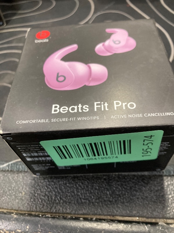 Photo 1 of ++CLOSED BY FACTORY++Beats Fit Pro (1st Gen) - True Wireless Noise Cancelling Earbuds - Active Noise Cancelling - Sweat Resistant Earphones, Compatible with Apple & Android, Class 1 Bluetooth® - Stone Purple