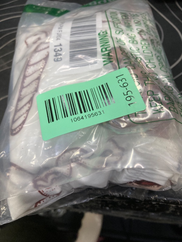 Photo 1 of 1 PCS PATPAT Family Christmas Pajamas Matching Sets Gingerbread PJs for Family Cookie Baking Crew Holiday Sleepwear, Khaki Letter Print Xmas Pajama Sets for Baby, Kids, Adults, Couples with Socks