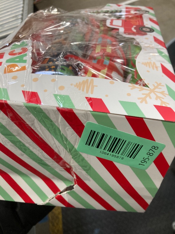 View 2 of 12 Pack Christmas No-Snap Party Table Favors, Christmas Themed Holiday Supplies with Party Hat, Joke & Little Gift Inside for Kids and Adults, Xmas Gift, Holiday Party Supplies for Dinner Tables