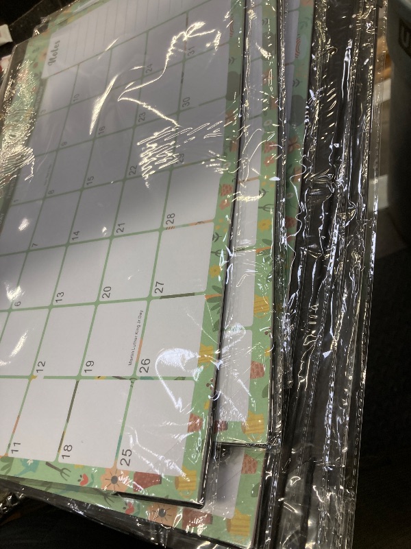 Photo 1 of +++10 pack+++Lbylyhxc 2026 Desk Calendar, 18-Month Calendar Runs from Jan. 2026 to Jun. 2027, Large 17" x 12" Desktop/Wall Monthly Calendar for Home, School or Office (Seasons Desk Calendar)