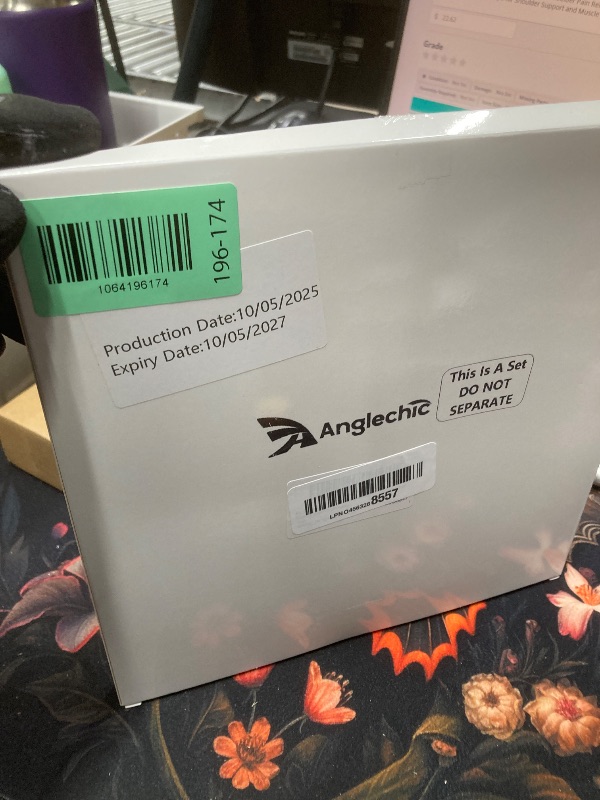 Photo 1 of *Exp 10/05/2027* Anglechic 20 Count Kinesiology Tape for Shoulder Pain Relief Pre Cut Sports Waterproof Breathable Enhance Elastic Kinesiology Athletic Tape for Shoulder Support and Muscle Baseball Sports(Purple)