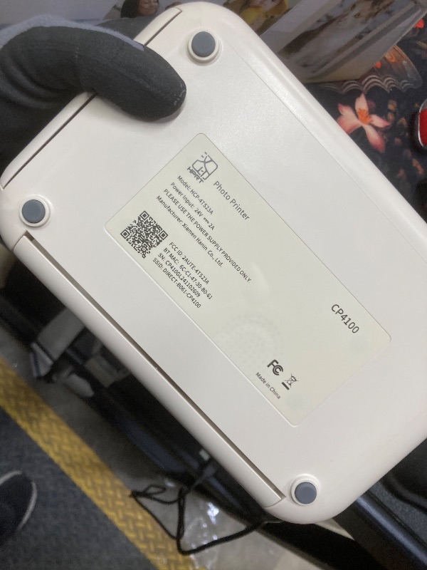 View 3 of *Missing cord to test/Didn't turn on* HPRT Photo Printer 4x6,+108 Sheets&2Ribbon,Phone Instant Picture Printer for iPhone, Android, Portable Photo Printers for Home Use (Beige)