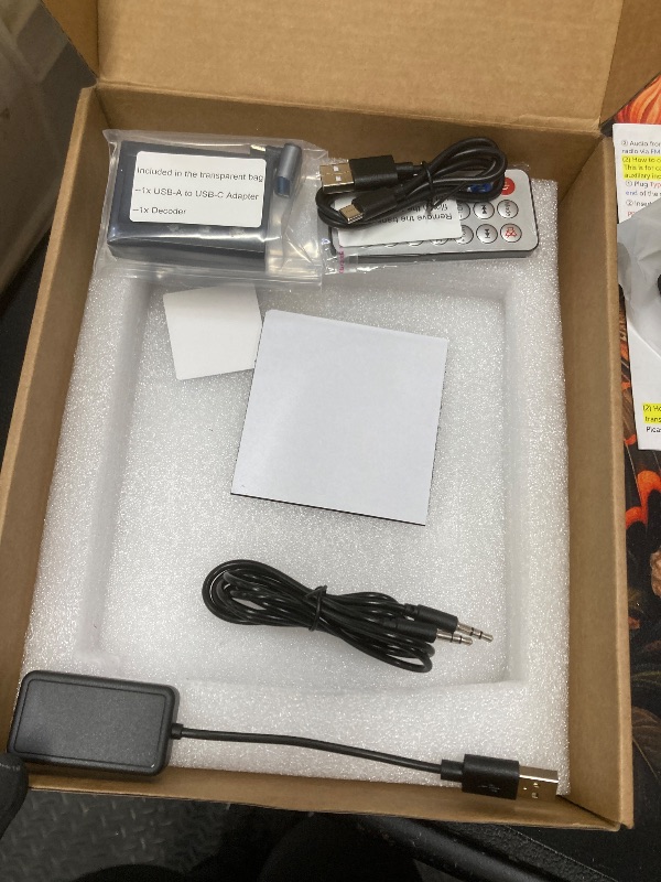 Photo 1 of *Dirty?* POSSPO Jupiter USB CD Player for Car Auto, Portable External CD DVD Player, USB Plug & Play (No Decoder Needed), AUX Uses Decoder for Louder Clearer Sound, Anti-Skip, Seamless Track Playback, Resume