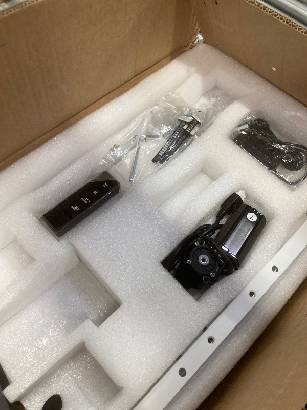 Photo 1 of *HEAVY* TIQLAB Standing Desk with Two Drawers, Stand Up Standing Desk Adjustable Height, Electric Sit Stand Table with Storage Shelf and Splice Board, 48 * 24 inch, Maple