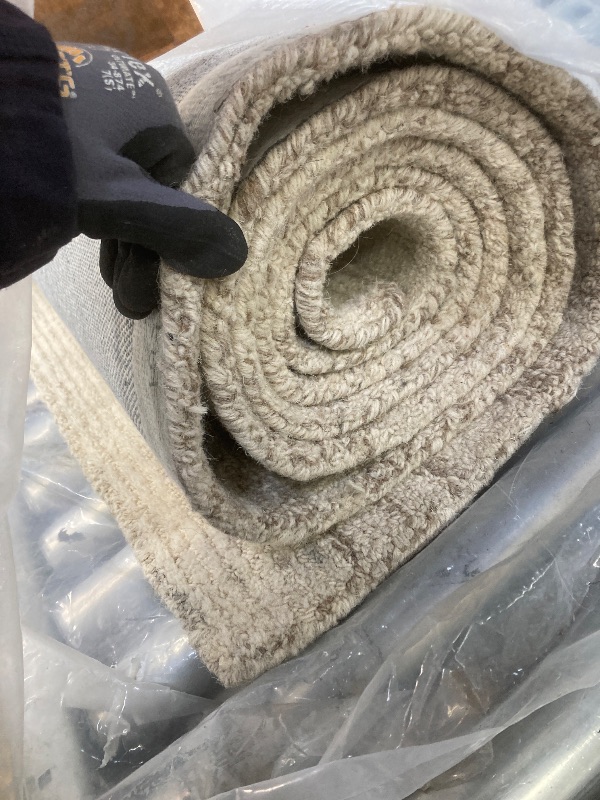 Photo 1 of *HEAVY* Loloi Magnolia Home by Joanna Gaines Rae Collection RAE-04 Natural/Ivory 7'-9" x 9'-9" Area Rug