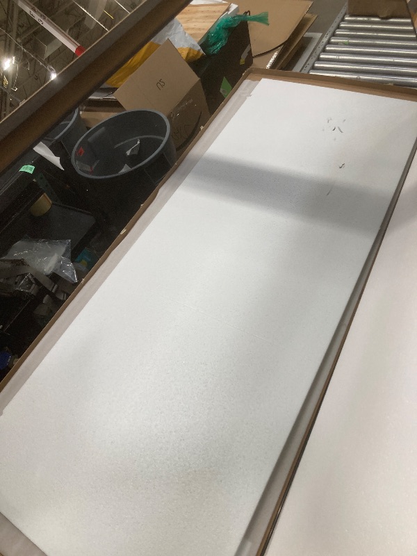 Photo 1 of *Mirror scratched/Dirty?* GLSLAND 76"x34" Full Length Mirror Oversize Rectangle Full Body Mirror Aluminum Alloy Frame Freestanding Mirrors for Bedroom Living Room Dressing,Black