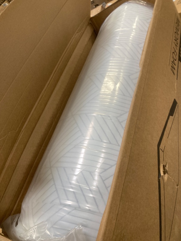 Photo 1 of *FACTORY SEALED* FATHOM Medium Queen Mattress 12 Inch Memory Foam Mattress Queen Size Bed in a Box for Back Pain Relief and Cool Sleep with Gel Foam and Removeable Fiberglass Free Cover, CertiPUR-US Certified