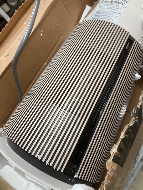 View 4 of *Piece may be broken?* LG PuriCare AeroTower Air Purifier Fan with Heating Mode for Home, Large and Small Room, Bedroom, with True HEPA Filter, Multiple Airflow Options, WiFi, Air Quality Monitor, Low Noise, NanoFiber