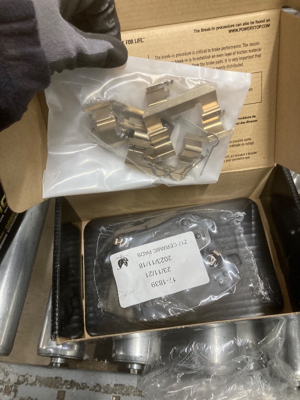 Photo 1 of *HEAVY* Power Stop Front and Rear CRK8977 Geomet Coated Brake Rotor and Pad Brake Kit