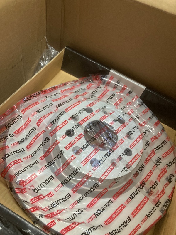 Photo 1 of *HEAVY* Power Stop Front and Rear CRK8977 Geomet Coated Brake Rotor and Pad Brake Kit