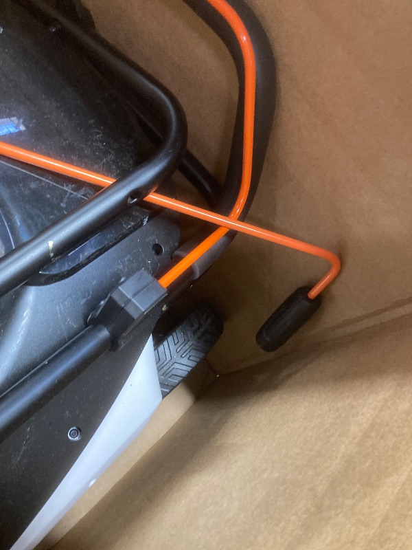 Photo 1 of *Small scratches* Litheli 2X20V Cordless Snow Blower, 20 Inch Snow Thrower with 4.0Ah Battery, Electric Snow Blowers with LED Spotlight and Brushless Motor for Walkways and Driveways