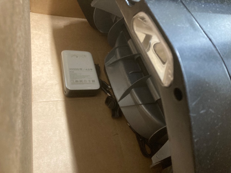 Photo 1 of *Small scratches* Litheli 2X20V Cordless Snow Blower, 20 Inch Snow Thrower with 4.0Ah Battery, Electric Snow Blowers with LED Spotlight and Brushless Motor for Walkways and Driveways