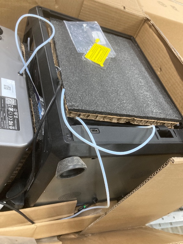 Photo 1 of *Dirty* Creality K2 SE Combo 3D Printer, Support Multicolor Printing with CFS, 500mm/s High-Speed, Smart Auto Leveling, Solid Metal Build Frame, Fully Assembled, Next-Gen Extruder, 220×215×245 mm Build Volume