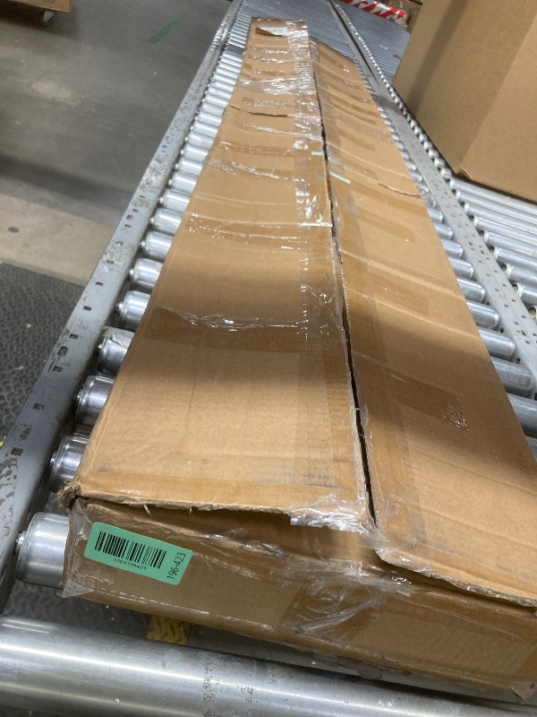 Photo 1 of *Center scratched* VEVOR Rubber Speed Bump, 1 Pack 2 Channel Speed Bump Hump, 72.8" Long Modular Speed Bump Rated 22000 LBS Load Capacity, 72.8 x 12.2 x 2.2 Garage Speed Bump for Asphalt Concrete Gravel Driveway-6 FT