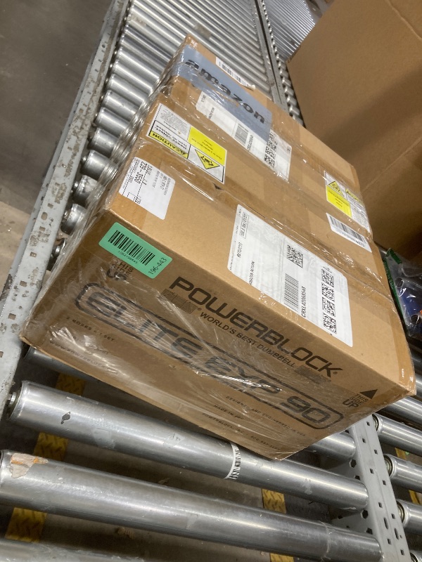 Photo 1 of *HEAVY* PowerBlock Elite EXP Adjustable Dumbbells, Sold in Pairs, Stage 1, 5-50 lb. Dumbbells, Durable Steel Build, Innovative Workout Equipment, All-in-One Dumbbells, Expandable with Expansion Kits