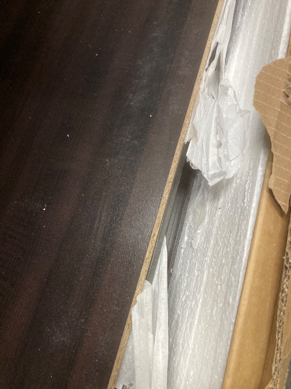 Photo 1 of *HEAVY* Sauder Select Multipurpose Bedroom Armoire Wardrobe Closet Pantry Storage Cabinet with Storage Drawers and Hanging Rail, in Cinnamon Cherry