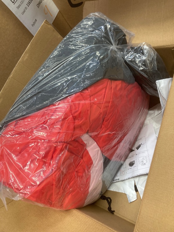 Photo 1 of 14 Ft by 8.5 Ft Giant Christmas Inflatable Santa Claus with Gift Bag Outdoor Decorations, Lighted Outside Standing Blow Up Santa Yard Decor for Lawn Garden Parties Holiday Xmas Decorations