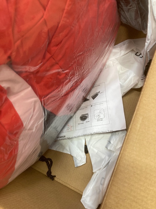 Photo 1 of 14 Ft by 8.5 Ft Giant Christmas Inflatable Santa Claus with Gift Bag Outdoor Decorations, Lighted Outside Standing Blow Up Santa Yard Decor for Lawn Garden Parties Holiday Xmas Decorations