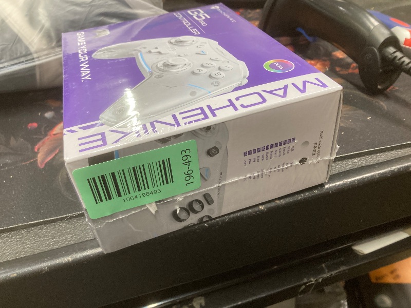 Photo 1 of *FACTORY SEALED* Machenike G5 Pro Wireless Gaming Controller for Windows PC,Switch,IOS&Android,PC Controller Hall Effect Joystick?Triggers/Gyroscope,RGB Lights (Black) [video game]