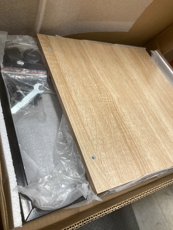 Photo 1 of *Chips on the top piece* HEFPTURE SpatialMaster 3-Drawer Nightstand – Fabric Side Table Storage Tower with Wheels, Compact Dresser Chest for Bedroom or Office, Beige