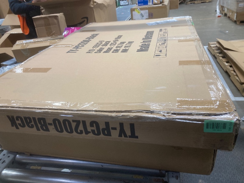 Photo 1 of *Small scratches on bottom* BestPet 48 inch Foldable Metal Dog Crate for Large Dogs, Double Door, Divider, Removable Tray(Black)
