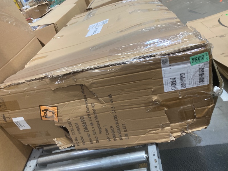 Photo 1 of *FRAGLE/HEAVY* Decorative Wood Fireplace Mantel