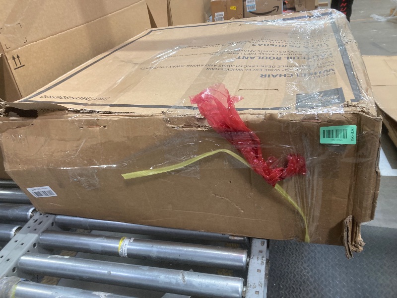 Photo 1 of *Light scuff marks* Medline Excel Extra-Wide Bariatric Wheelchair For Adults and Seniors with 24" Wide Seat, Supports up to 500 lbs